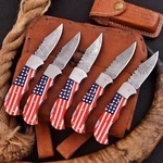 Custom Handmade Damascus Steel Folding Knife SS-17515 Pcs. Lot (red Blue). Fixed Price $49.99.