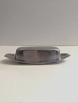 Wmf Mcm Cromargan Butter Dish Wilhelm Wagenfeld Bauhaus Stainless Steel Germany. Fixed Price $35.99.