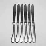 Knork Original Stainless Dinner Knife Flatware Glossy Thick Handle 9IN 6PC Set. Fixed Price $28.71.