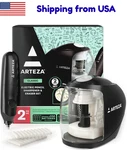 Electric Sharpener & Eraser Set - Black, 8MM Pencils, 20 Refills Office. Fixed Price $23.99.