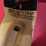 Ekco Eterna Honing Steel Knife Sharpener Rod Wood Handle Vintage. Fixed Price $25.00.