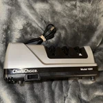 Chefs Choice 15XV Electric 3 Stage Knife Sharpener Model Lightly Used. Fixed Price $89.99.