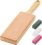 Angerstone Oversize Double Sided Leather Strop Light Yellow,green,white. Fixed Price $28.88.