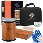 Multi-angle Knife Sharpener With Diamond & Ceramic Discs, Travel Bag Included. Fixed Price $45.24.