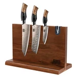 Shan Zu 3PCS Japanese Damascus Knife Set Chef With Magnetic Holder. Fixed Price $197.99.