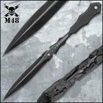 M48 Urban Stinger Black Dagger Dual Edge Knife Spike Full Tang Shank UC2937 New. Fixed Price $38.75.