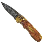 Nlx 8" Steampunk Design Lockback Pocket Folding Knife With Coated 420 Stainle.... Fixed Price $41.66.