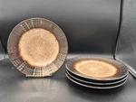Set Of 4 Gourmet Basic By Mikasa Verona Dinnerware Salad Plates, Open Box. Fixed Price $27.99.