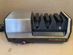 Chefschoice Knife Sharpener Model 15 Electric 3 Stage. Fixed Price $69.00.