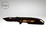 Dewalt DWHT10272 Combo Edge Stainless Folding Pocket Knife - Great Condition. Fixed Price $26.99.