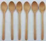 6PCS -wood Spoons Soup Eco Friendly Japanese Tableware Natural Wooden Usa Seller. Fixed Price $11.99.