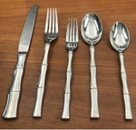 New Cambridge Mambosa Mirror 20PC Flatware 18/10 Stainless China Service For 4. Fixed Price $114.00.