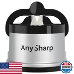 Anysharp Global Hands Knife Sharpener - Easy Use Sharpening Tool Powergrip. Fixed Price $22.19.