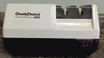 Chefschoice Diamond Hone Electric Knife Sharpener 300-TESTED. Fixed Price $29.95.