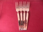 Set Wusthof Trident Dinner Forks Heavy Stainless Steel 8 1/4". Fixed Price $84.79.