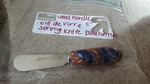 Joie Vivre Decorative Serving Knife Blueberries 5". Fixed Price $5.00.