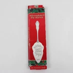 Rogers & Son Silverplated Christmas Pie Server 1999 11.25" Long. Fixed Price $11.99.