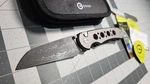 Civivi Pragma Prime Folding Knife Gray Aluminum W Damascus - Lnib. Fixed Price $89.99.
