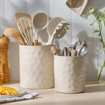Ocean Utensil Holder, 7.2"+5.8" Ceramic Kitchen For Countertop.... Fixed Price $48.39.