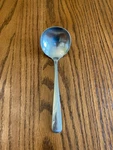 Vintage Oneida Oceanic Stainless Steel Gravy Sauce Ladle 7.5" Flatware. Fixed Price $7.00.