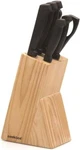 Berghoff Ergonomic 7PC Stainless Steel Knife Set Wood Block Handle. Fixed Price $29.95.