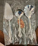 Nwob Reed And Barton Duchess Of Marlborough Three-piece Hostess Set. Fixed Price $19.55.