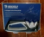 J.a. Henckels International 2-STAGE Knife Sharpener Item #11299-401. Fixed Price $23.94.