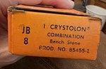 Norton Sharpening Stone 8X2X1 JB-8 85455-1 Crystolon Combination Bench Nos. Fixed Price $39.95.