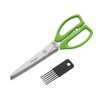 Westmark Germany Stainless Steel 5-BLADE Herb Scissors With Cleanin... Fast Ship. Fixed Price $29.99.