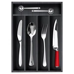 Best Kitchen Utensil Organizer Wooden Cutlery Tray Narrow Silverware Holder. Fixed Price $22.90.