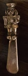 3 " Nutcracker Toy Soldier Christmas Cheese Spreader Knife Holiday Stainless. Fixed Price $13.88.