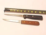 Vtg 2 Knives, Fillet, Mundial 4614-6, F/ Brazil, And 5" Boning Knife Japan. Fixed Price $18.00.