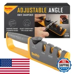 Smith's Smiths Adjustable Manual Knife Sharpener Gray/yellow S-50264. Fixed Price $62.35.