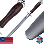 Hidamos High Hardness Honing Steel 12 Inches Flat Knife Sharpener. Fixed Price $65.36.