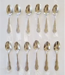 Reed And Barton RDS167 Stainless Flatware 12PC Tea Dessert Spoons Likely Unused. Fixed Price $68.95.