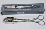 International Company Silverplated Scissor Salad Tongs 10 Inch Euc W/box. Fixed Price $10.50.