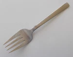Ginkgo/helmick Stainless Steel 7/8" Serving Fork Merit Satin Finish Welsh. Fixed Price $11.99.