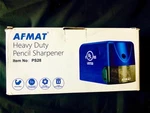 Afmat Electric Pencil Sharpener Heavy Duty, Classroom For 6..... Fixed Price $23.00.