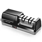Enutogo Knife Sharpener, Professional 2-STAGES Eleltric 2-STAGE, Black Grey. Fixed Price $99.09.