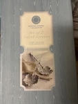 Martha Stewart Park Leaves Collection - Set Of 2 Salad Servers. Fixed Price $19.99.