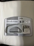 Brookstone 4-IN-1 Knife & Shear Sharpener Non-slip Easy Grip Handle Grey. Fixed Price $22.00.