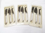 Three Set Of Farberware Cheese Knife New In Wooden Box. Fixed Price $20.99.