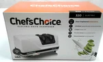Chef's Choice Dizor Engineered Double-bevel Edge 320 Electric Knife Sharpener. Fixed Price $74.99.