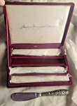 Vintage American Silversmiths Collection By Godinger Butter/cheese Knives (4). Fixed Price $28.75.