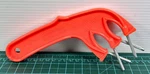 Edgemaker Pro Knife Sharpener Hone Sharpening System Orange Pull Through Design. Fixed Price $19.98.