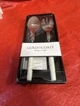 Gold Coast 2 Pc Gift Set Serving Spoon & Fork Sku 0005CR. Fixed Price $12.99.