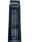 Cuisinox Elite Stainless Steel Fondue Forks SET/6 Color Coded Ends Nib. Fixed Price $8.50.
