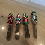 Spreadables Gourmet Spreaders By Cardinal Inc. -christmas Theme 4 Pack. Fixed Price $10.00.