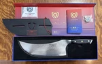 Dalstrong Shogun Series Butcher Knife AUS-10V Damascus Steel Composite Handle. Fixed Price $100.00.