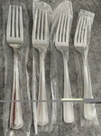 Brand New Four Reed & Barton 18/10 Palladian Salad Forks Stainless Flatware. Fixed Price $39.95.